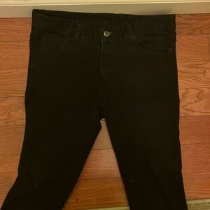 Black skinny black jeans